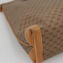 GUCCI Micro GG Supreme Tote Bag PVC Beige Gold 02 4947 39 Auth ep10601-14