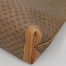 GUCCI Micro GG Supreme Tote Bag PVC Beige Gold 02 4947 39 Auth ep10601-15