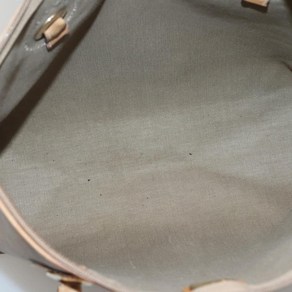 GUCCI Micro GG Supreme Tote Bag PVC Beige Gold 02 4947 39 Auth ep10601