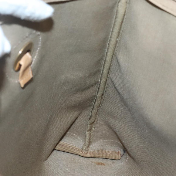 GUCCI Micro GG Supreme Tote Bag PVC Beige Gold 02 4947 39 Auth ep10601