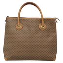 GUCCI Micro GG Supreme Tote Bag PVC Beige Gold 02 4947 39 Auth ep10601-2