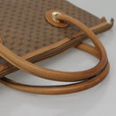 GUCCI Micro GG Supreme Tote Bag PVC Beige Gold 02 4947 39 Auth ep10601-7