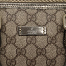 GUCCI GG Supreme Hand Bag PVC Beige Gold 190259 Auth ep10602-14