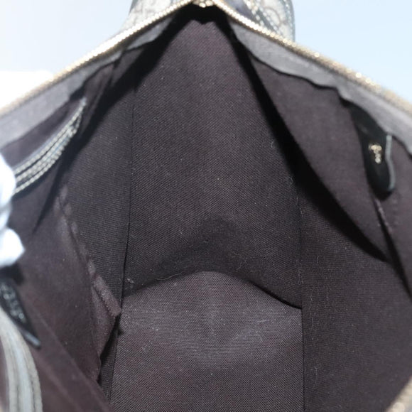 GUCCI GG Supreme Hand Bag PVC Beige Gold 190259 Auth ep10602