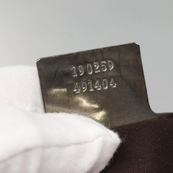 GUCCI GG Supreme Hand Bag PVC Beige Gold 190259 Auth ep10602