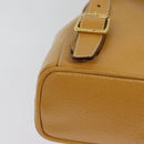 GUCCI Bamboo Backpack Leather Beige Gold 003 2034 0030 Auth ep10604-18