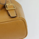 GUCCI Bamboo Backpack Leather Beige Gold 003 2034 0030 Auth ep10604-15