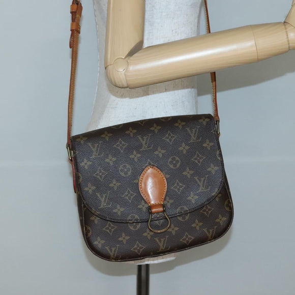 LOUIS VUITTON Monogram Saint Cloud GM Shoulder Bag M51242 LV Auth ep10607