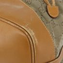 GUCCI GG Canvas Shoulder Bag Beige Gold 001 854 1627 Auth ep10612-10