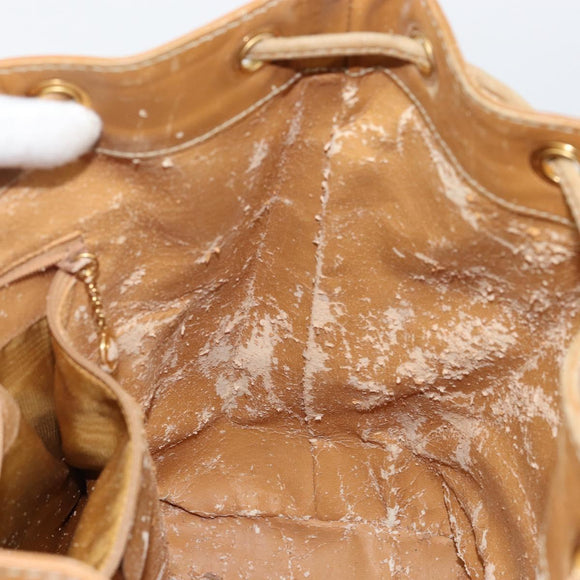 GUCCI GG Canvas Shoulder Bag Beige Gold 001 854 1627 Auth ep10612