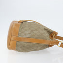 GUCCI GG Canvas Shoulder Bag Beige Gold 001 854 1627 Auth ep10612-4