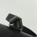 GUCCI Bamboo Backpack Leather Black Gold 003 2058 0016 Auth ep10615-16