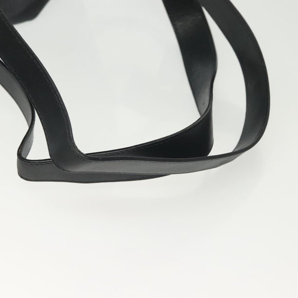 GUCCI Bamboo Backpack Leather Black Gold 003 2058 0016 Auth ep10615