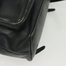 GUCCI Bamboo Backpack Leather Black Gold 003 2058 0016 Auth ep10615-10