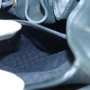 GUCCI Bamboo Backpack Leather Black Gold 003 2058 0016 Auth ep10615-29