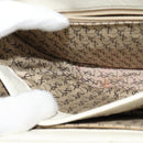 SAINT LAURENT Shoulder Bag Leather White Gold Auth ep10622-18