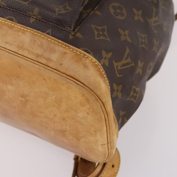 LOUIS VUITTON Monogram Montsouris GM Backpack M51135 LV Auth ep10626