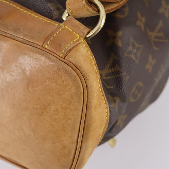 LOUIS VUITTON Monogram Montsouris GM Backpack M51135 LV Auth ep10626