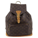 LOUIS VUITTON Monogram Montsouris GM Backpack M51135 LV Auth ep10626-13
