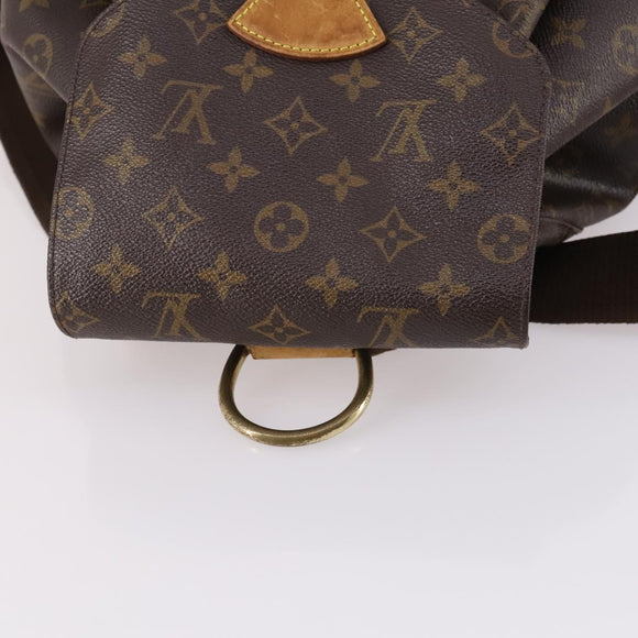 LOUIS VUITTON Monogram Montsouris GM Backpack M51135 LV Auth ep10626