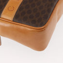 CELINE Macadam Canvas Business Bag PVC Brown Gold Auth ep10631-9