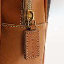 CELINE Macadam Canvas Business Bag PVC Brown Gold Auth ep10631-10