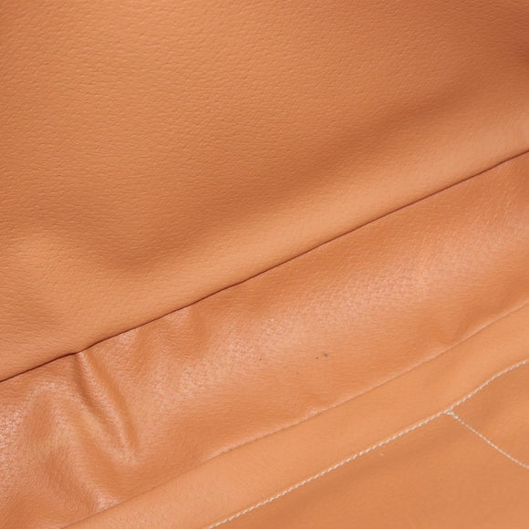 CELINE Macadam Canvas Business Bag PVC Brown Gold Auth ep10631