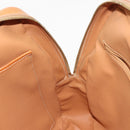 CELINE Macadam Canvas Business Bag PVC Brown Gold Auth ep10631-19