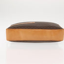 CELINE Macadam Canvas Business Bag PVC Brown Gold Auth ep10631-5