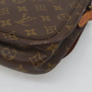 LOUIS VUITTON Monogram Saint Cloud MM Shoulder Bag M51243 LV Auth ep10644-12