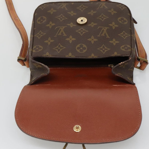 LOUIS VUITTON Monogram Saint Cloud MM Shoulder Bag M51243 LV Auth ep10644