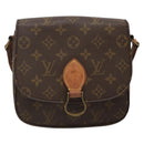 LOUIS VUITTON Monogram Saint Cloud MM Shoulder Bag M51243 LV Auth ep10644-2