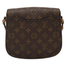 LOUIS VUITTON Monogram Saint Cloud MM Shoulder Bag M51243 LV Auth ep10644-3