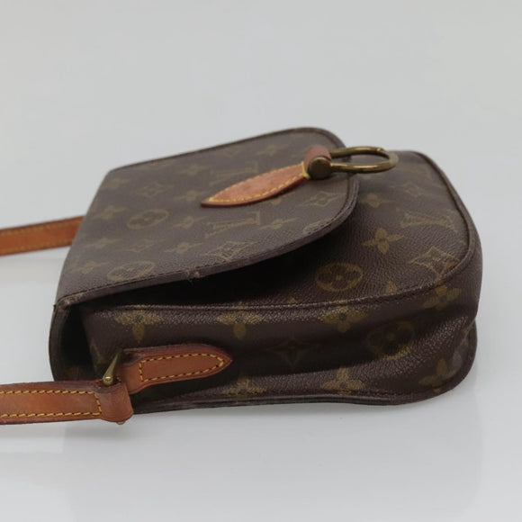 LOUIS VUITTON Monogram Saint Cloud MM Shoulder Bag M51243 LV Auth ep10644