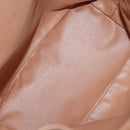 CELINE Macadam Canvas Backpack PVC Leather Brown Gold Auth ep10649-20