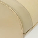 Burberrys Shoulder Bag Leather Beige Gold Auth ep10651-16