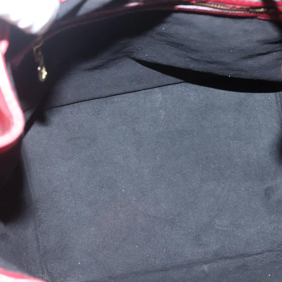 LOUIS VUITTON Epi Noe Shoulder Bag Red M44007 LV Auth ep10660