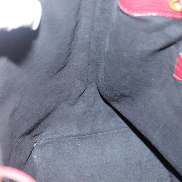 LOUIS VUITTON Epi Noe Shoulder Bag Red M44007 LV Auth ep10660