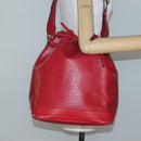 LOUIS VUITTON Epi Noe Shoulder Bag Red M44007 LV Auth ep10660-21