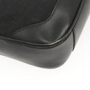 GUCCI Bamboo GG Canvas Hand Bag 2way Black Silver 001 4095 Auth ep10663-14