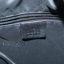 GUCCI Bamboo GG Canvas Hand Bag 2way Black Silver 001 4095 Auth ep10663-16