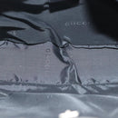 GUCCI Bamboo GG Canvas Hand Bag 2way Black Silver 001 4095 Auth ep10663-17