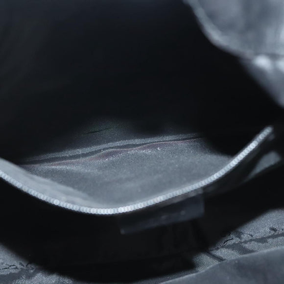 GUCCI Bamboo GG Canvas Hand Bag 2way Black Silver 001 4095 Auth ep10663