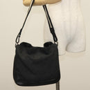 GUCCI Bamboo GG Canvas Hand Bag 2way Black Silver 001 4095 Auth ep10663-22