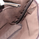 GUCCI GG Supreme Shoulder Bag PVC Beige Silver 223666 Auth ep10673-18