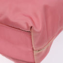 PRADA Hand Bag Nylon Pink Auth ep10674-14