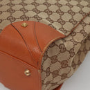 GUCCI GG Canvas Hand Bag Beige 120897 Auth ep10675-16