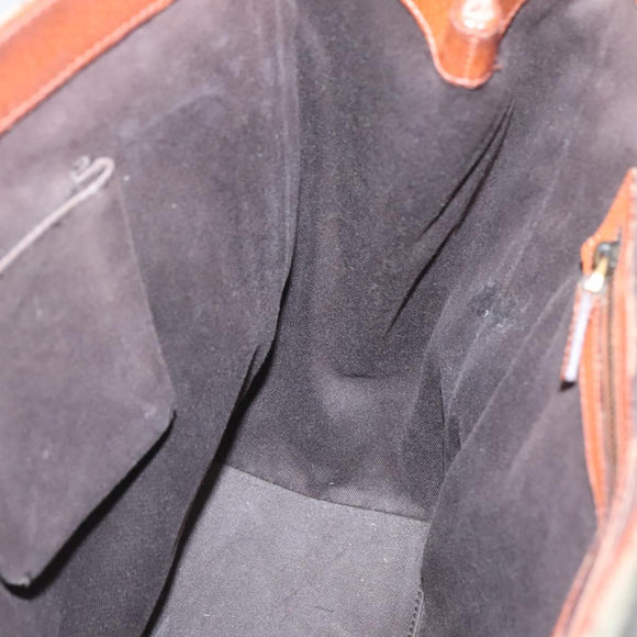 GUCCI GG Canvas Hand Bag Beige 120897 Auth ep10675