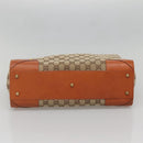 GUCCI GG Canvas Hand Bag Beige 120897 Auth ep10675-5