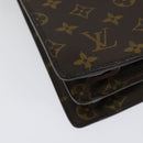 LOUIS VUITTON Monogram Serviette Fermoir Business Bag M53305 LV Auth ep10677-15